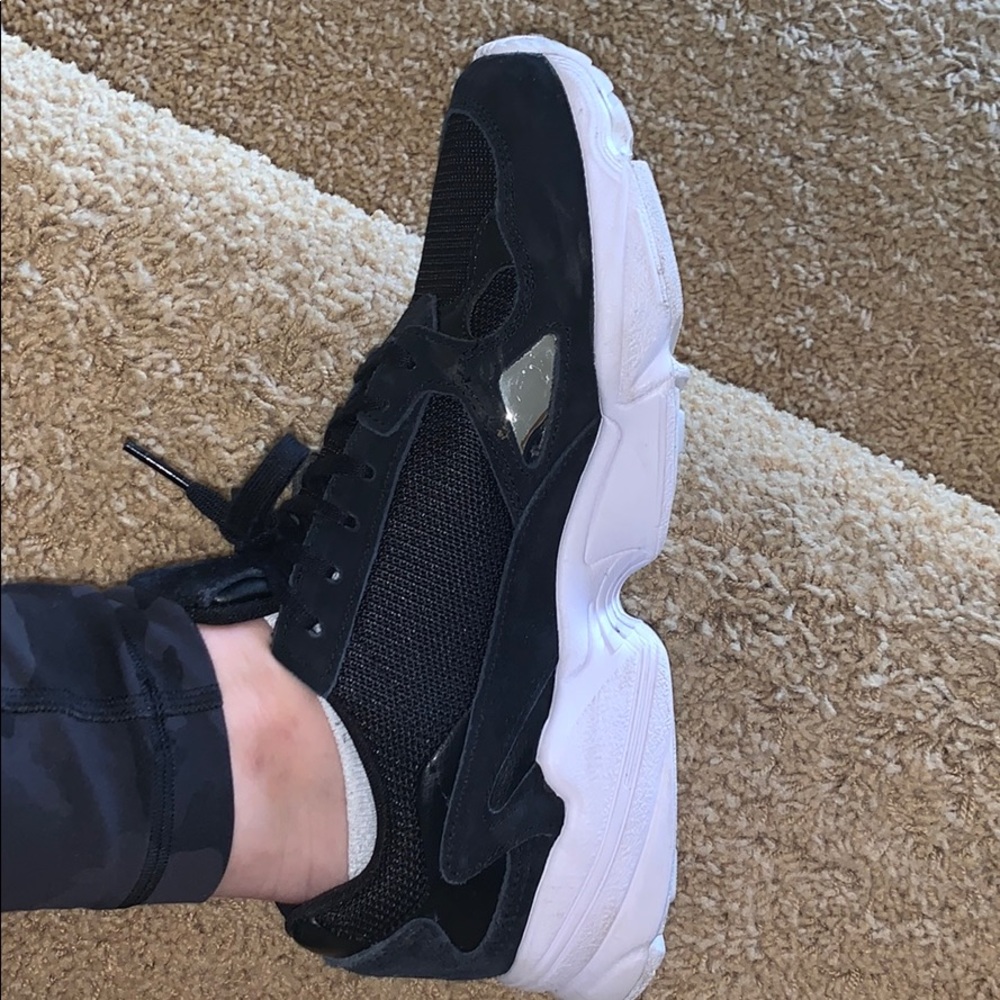 Adidas woman’s falcon shoes size 8